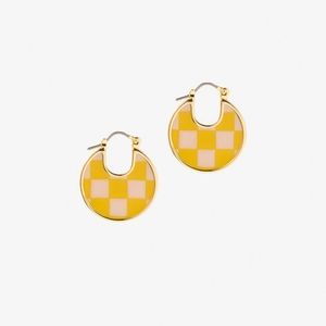 Ana Luisa | Hana Checker Dandelion Hoops